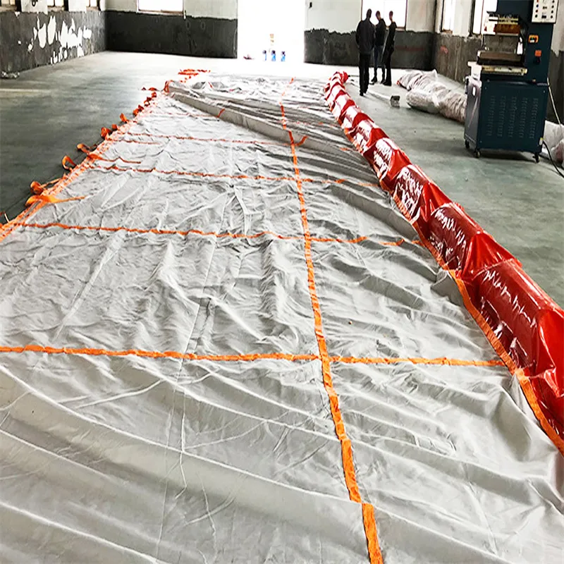 부유사 커튼 PVC 부유사 커튼 오일 유출 방지 붐 친환경 수중 환경용 부유사 커튼 5