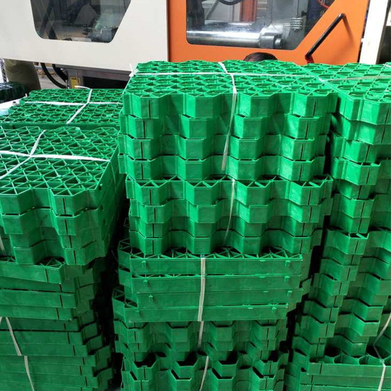 다량 정원을 주차하기 위한 야외 HDPE 벌집형 플라스틱 잔디 그리드 자갈 안정기