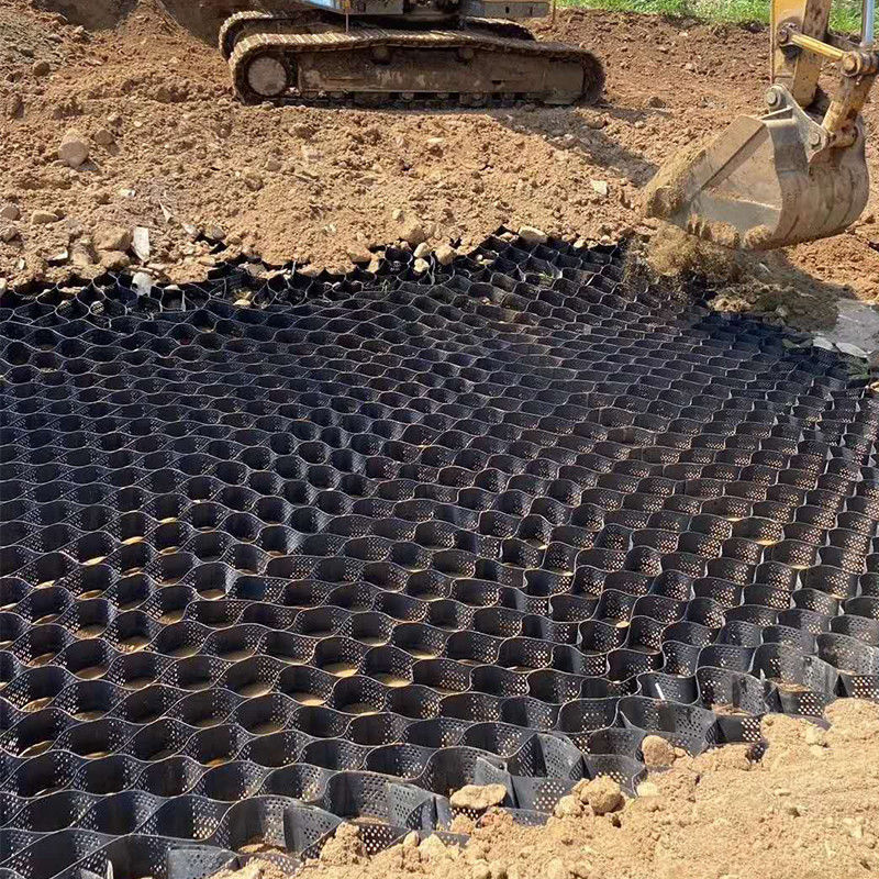 토양 보강 도로 언덕 사면을 위한 반대로 부식 50mm Hdpe Geocell