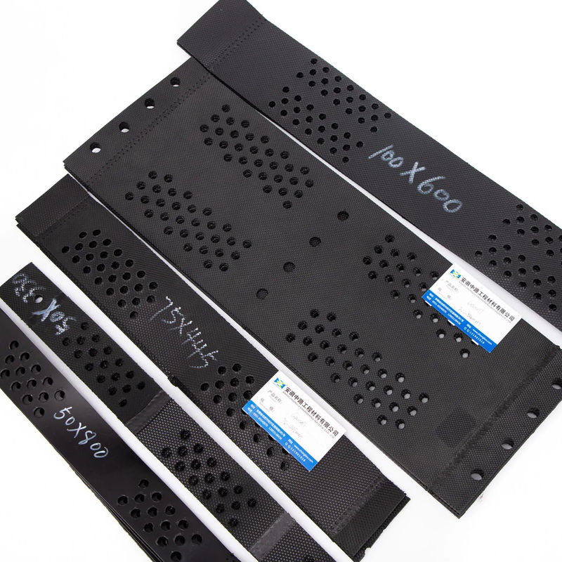 도로 건설 안정화를 위한 구조화 및 구멍을 뚫은 플라스틱 꿀집 HDPE 지오 셀 자갈 그리드