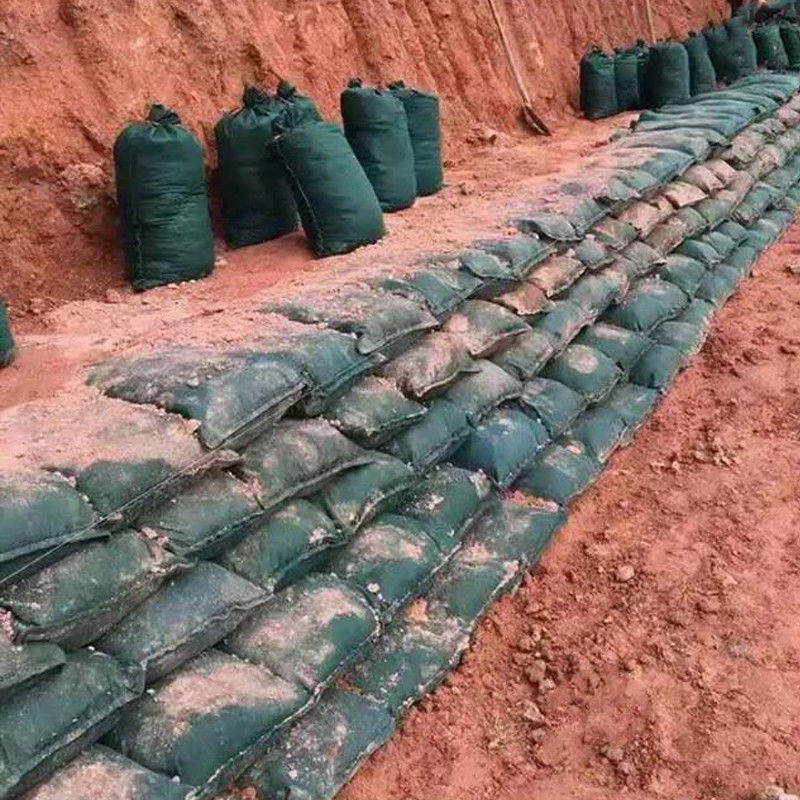 엔지니어링 등급 비조직 PP/PET 바늘 뚫린 지오텍스틸 지오백