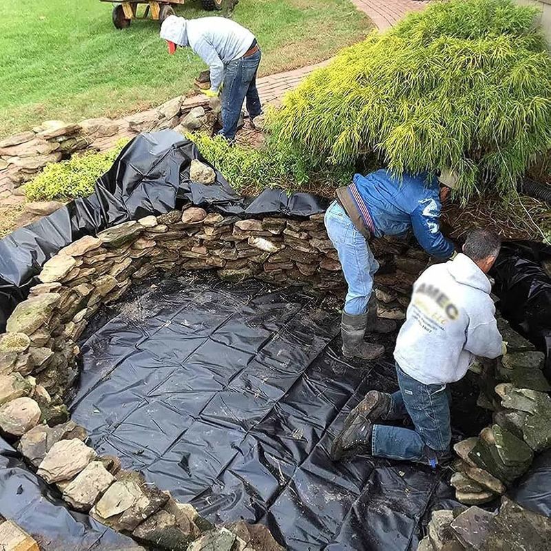 지오 엠브란 펀드 라인어 0.5mm 1mm 1.5mm 2mm HDPE LDPE Lldpe PVC EVA 지오 엠브란 펀드 라인어