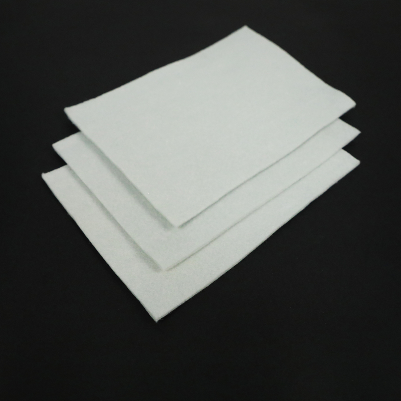 High Quality Geotextile Drainage Fabric White Black Cloth Short and Filament Non-woven Needle Punched Geotextile for Construction