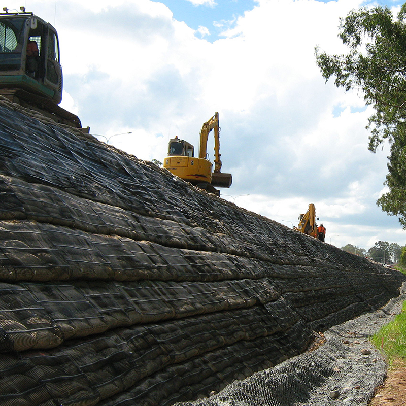강화 양축성 플라스틱 PP PE 단축성 복합성 HDPE 지오 그리드 도로 철도 건설