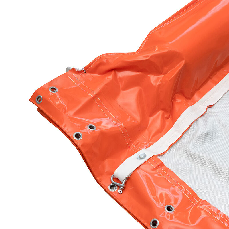 부유사 커튼 수질 오염 방지 오일 붐 PVC 투과성 수생 부유사 커튼