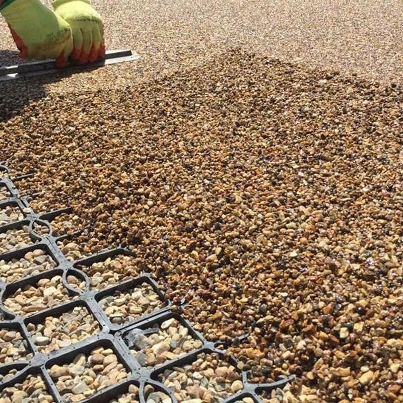 잔디 포장 주차장, 경사면 침식 방지, 토양 안정화, 자갈 포장재 및 조경용 HDPE 플라스틱 잔디 격자